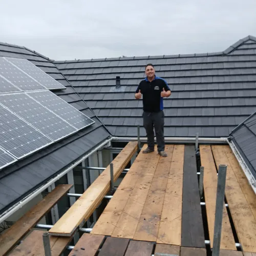 Roofing project by First Call Roofing